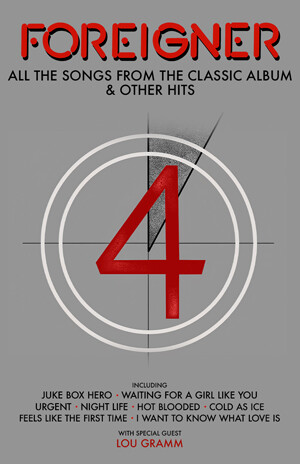 Foreigner 4: The Deluxe Tour with Lou Gramm - The Wellmont Theater
